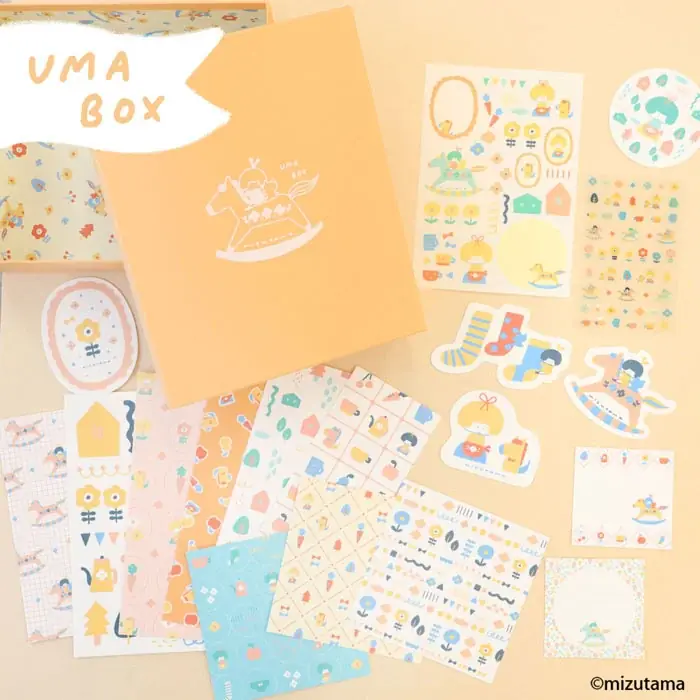 古川紙工オンラインショップ限定 2026福箱「UMA BOX」 画像 1