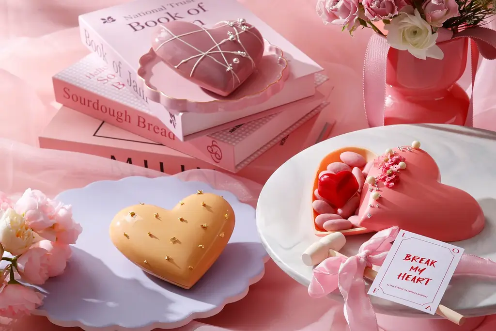 割って楽しむバレンタインチョコ