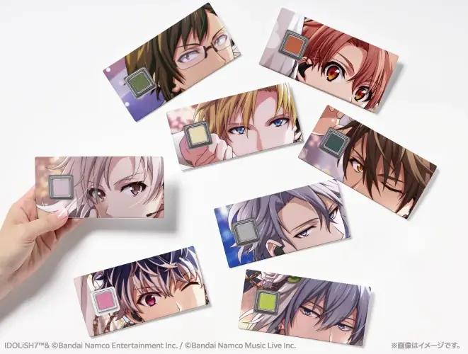 推し色をまとう“トキメキ”を。推し活×コスメが楽しめる『キャラコスメチケット』に、アイドリッシュセブンが登場！ 画像 2
