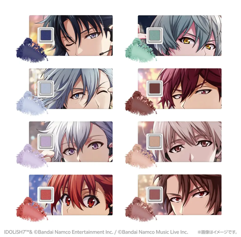 推し色をまとう“トキメキ”を。推し活×コスメが楽しめる『キャラコスメチケット』に、アイドリッシュセブンが登場！ 画像 3