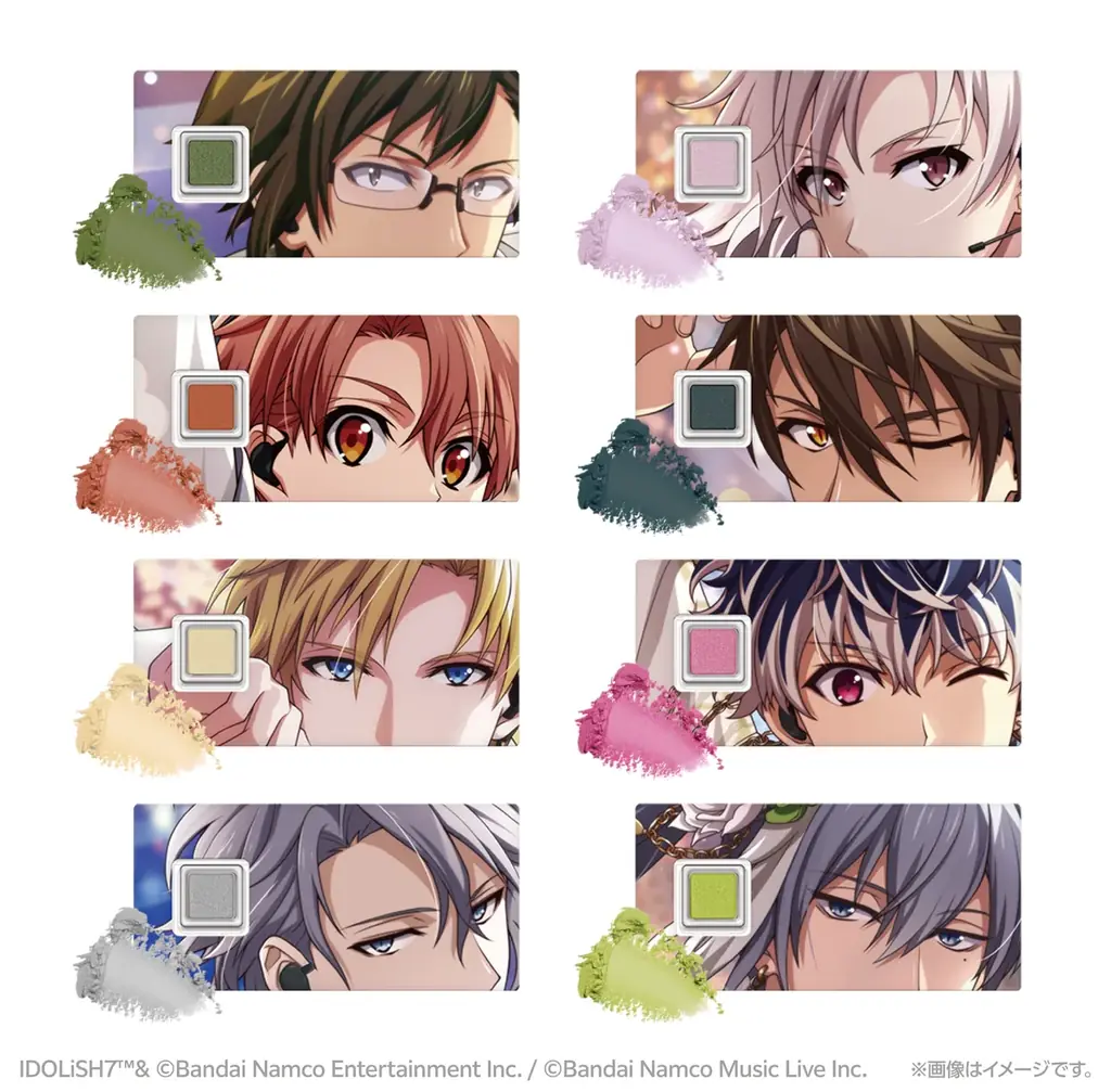 推し色をまとう“トキメキ”を。推し活×コスメが楽しめる『キャラコスメチケット』に、アイドリッシュセブンが登場！ 画像 4