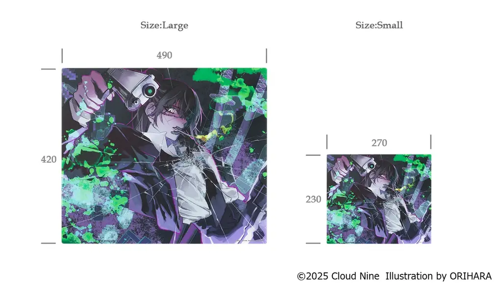 ORIHARA氏 × AIMPAD、アートと精度が融合したコラボレーションガラスマウスパッドを12月22日発売 画像 5