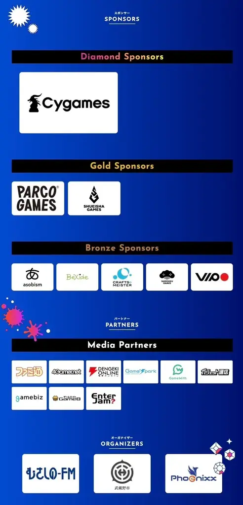 『TOKYO INDIE GAMES SUMMIT 2026』第一弾ご協賛・ご協力企業様発表 ＆ 開催日・会場変更のお知らせ 画像 2