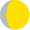 月齢9.8の月の画像