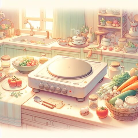 ホットプレートごはんの日の画像