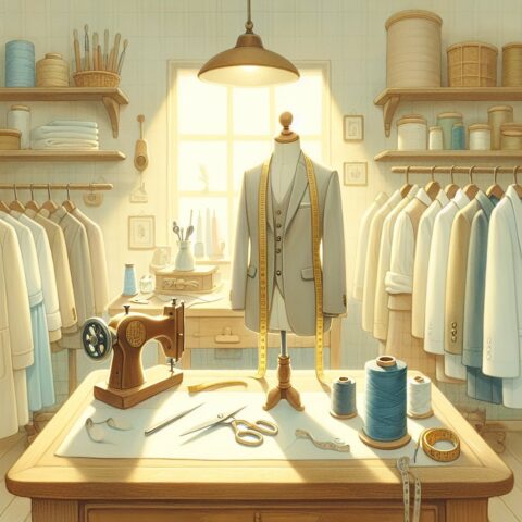 スーツを仕立てる日