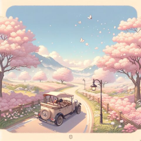 オープンカーの日