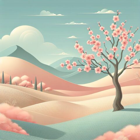 笛吹市桃源郷の日