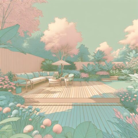 ウッドデッキの日