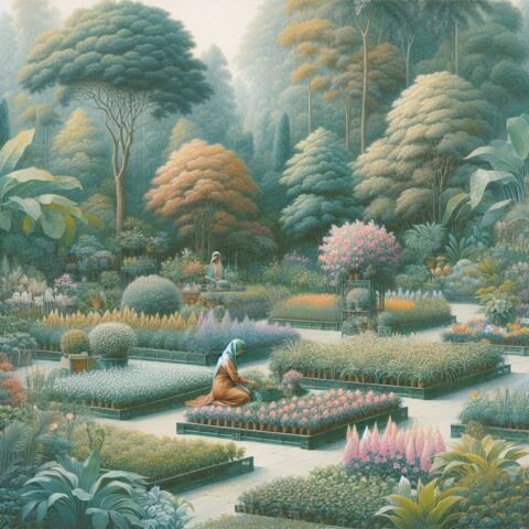 植物園の日の画像