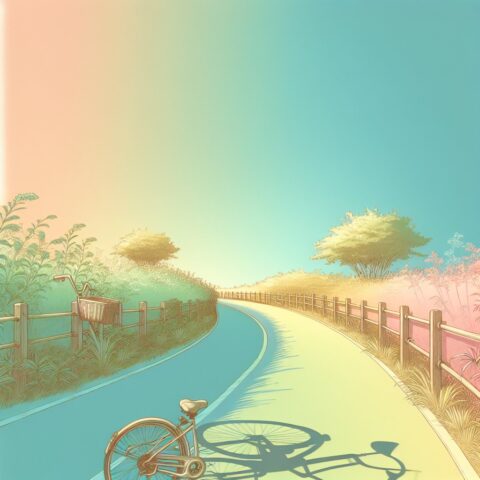 自転車の日の画像