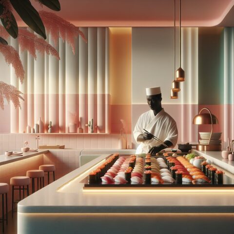 魚がし日本一・立喰い寿司の日