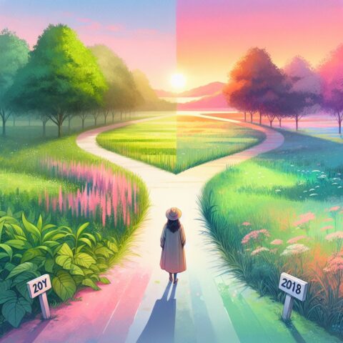 一年の折り返しの日・真ん中の日