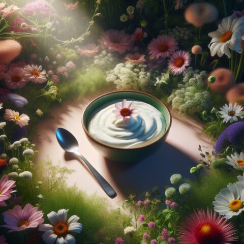 豆乳で作ったヨーグルトの日