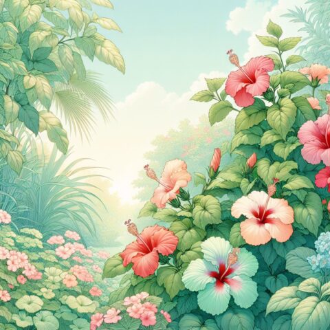 ハイビスカスの日