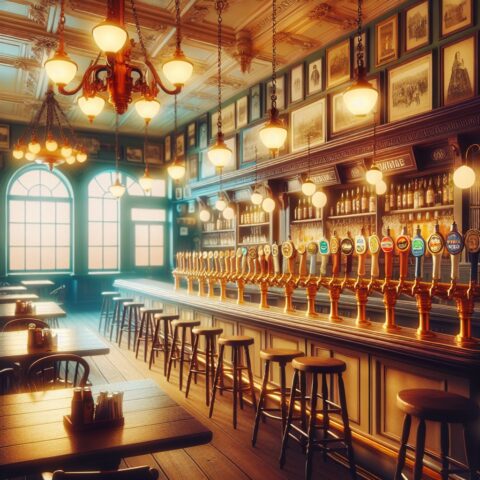 ビヤホールの日