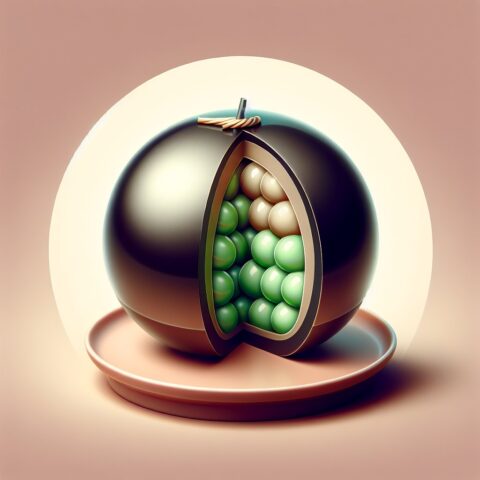 甲斐の銘菓「くろ玉」の日