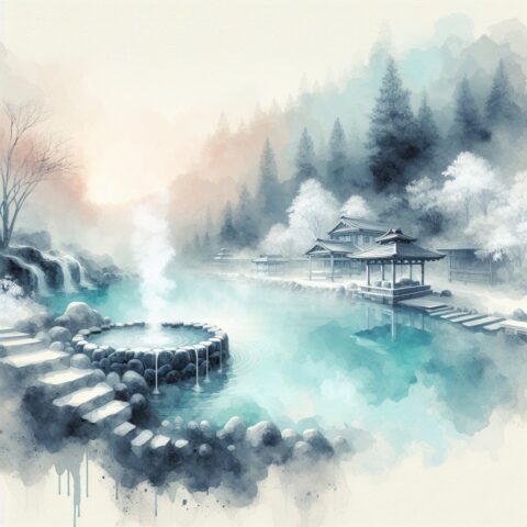 岩室温泉・黒湯の日