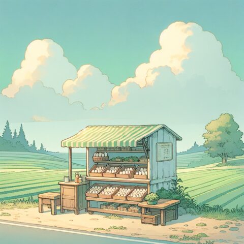 ヤマモトヤ・無人売店の日