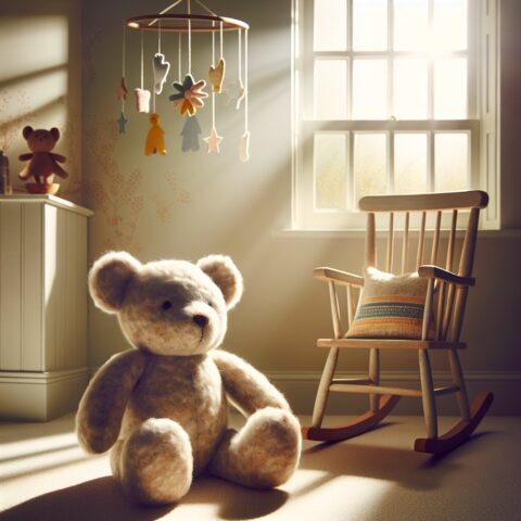 ロンパースベア1歳の誕生日の日