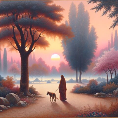 人と犬・愛犬笑顔の日