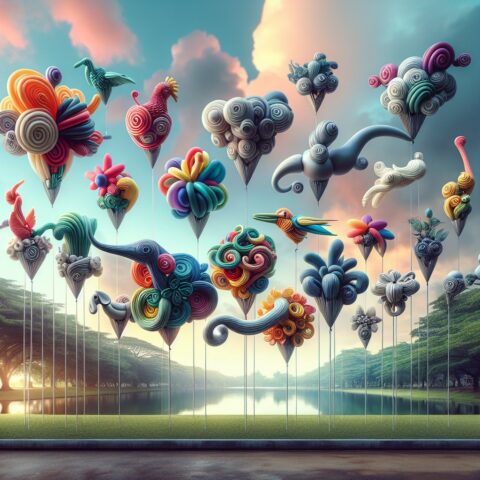 夢をえがくバルーンアートの日