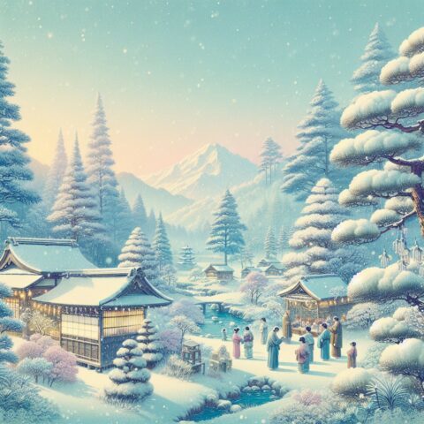 正月事始め・煤払い・松迎え