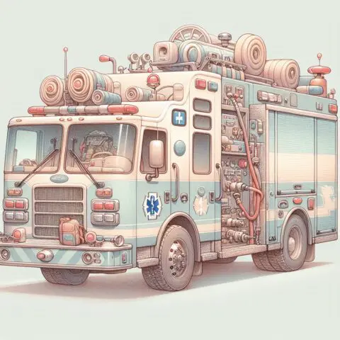 消救車の日