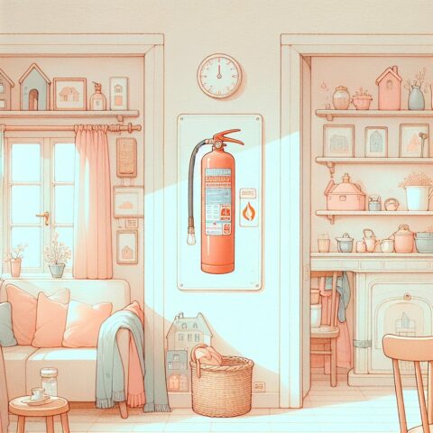 家庭用消火器点検の日