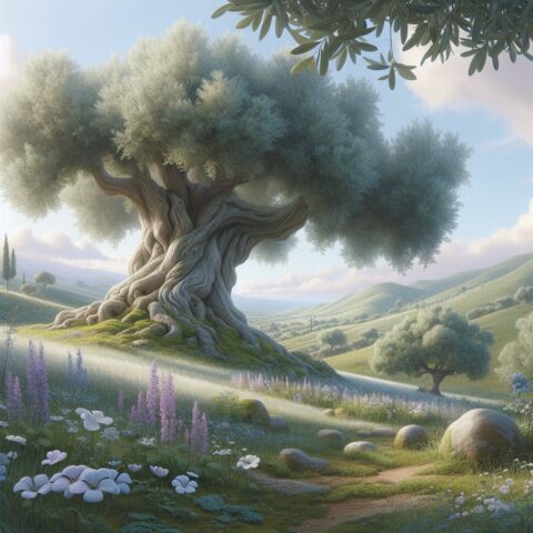 樹木葬・千年オリーブの森の日