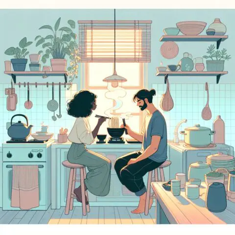 TikTokで注目の「うわさのうどん」とは？投げ師の正体と魅力を探る