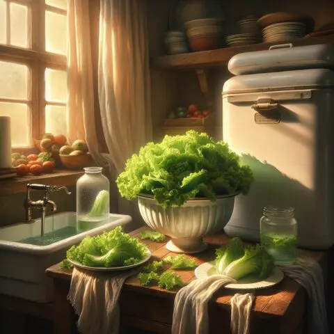 レタスの鮮度を保つための保存方法とコツを徹底解説