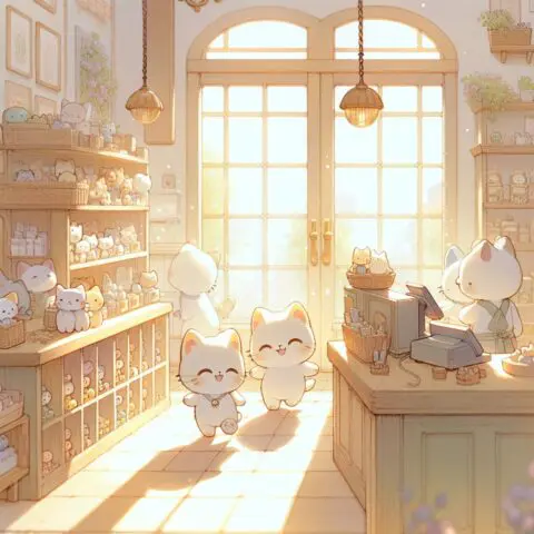 ハローキティの夢のショッピングタウンを再生するパズルゲームの魅力とは