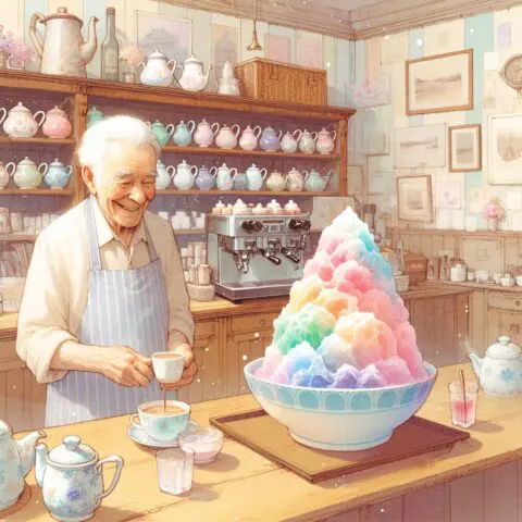 コメダ珈琲の2025年新作かき氷、クッピーラムネとチャイの魅力とは