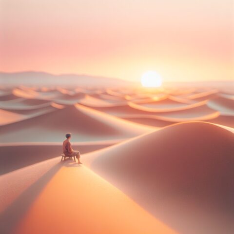 きいろいとり　ヨルダンパビリオン　砂漠の砂 初めてのわんぱくー一人万博 その1 ヨルダンパビリオンー素足で