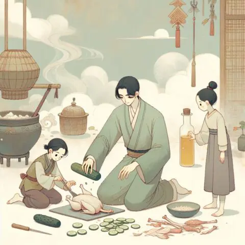 きゅうりのごま油＋とりがら和え：作り方と選び方