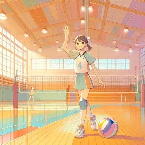 長谷川まりな選手は実在するバレーボール選手なのか？その魅力と正体を探る